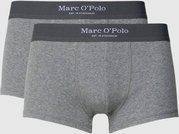 Marc O'Polo Boxershort in riblook in een set van 2 stuks