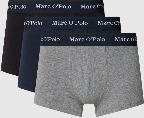 Marc O'Polo Boxershort in two-tone-stijl in een set van 3 stuks