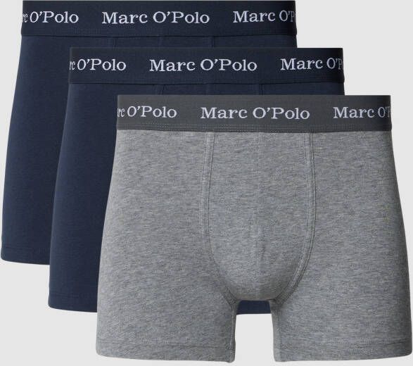 Marc O'Polo Boxershort met elastische band met logo in een set van 3 stuks