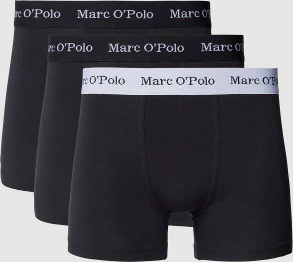 Marc O'Polo Boxershort met elastische band met logo in een set van 3 stuks