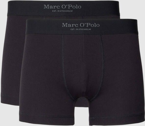 Marc O'Polo Boxershort met elastische band met logo in een set van 2 stuks model 'ICONIC'