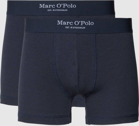 Marc O'Polo Boxershort met elastische band met logo in een set van 2 stuks model 'ICONIC'