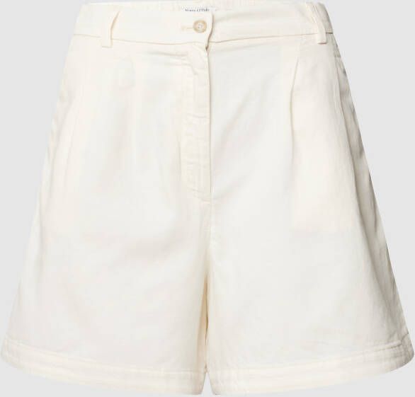 Marc O'Polo Shorts with an elasticated waistband Wit Dames