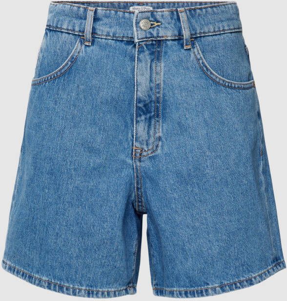 Marc O'Polo DENIM Jeansshorts met labelpatch