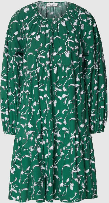Marc O'Polo DENIM Knielange jurk met all-over motief