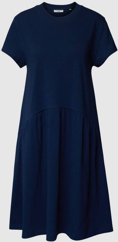Marc O'Polo DENIM Knielange jurk met volantzoom