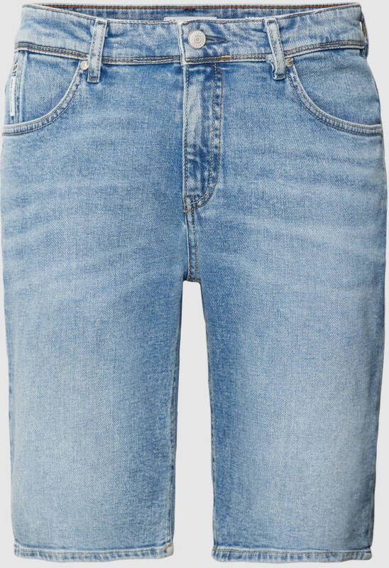 Marc O'Polo DENIM Korte jeans met labeldetail