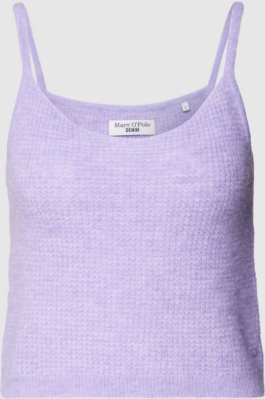 Marc O'Polo Cropped top regular Paars Dames