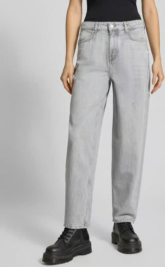 Marc O'Polo DENIM Barrel Leg jeans van puur katoen model 'STINE CROPPED' - Foto 2