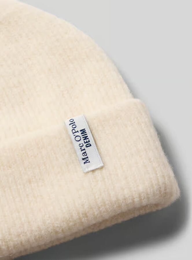 Marc O'Polo DENIM Beanie met alpaca en scheerwol