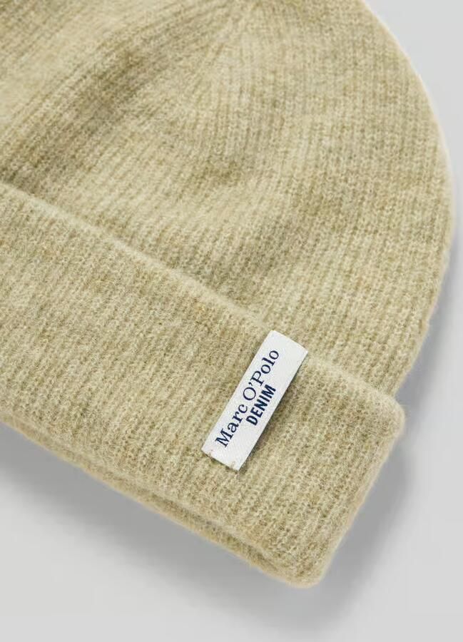Marc O'Polo DENIM Beanie met alpaca en scheerwol