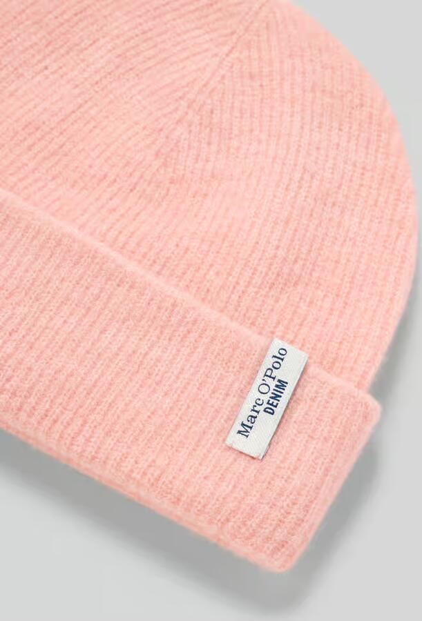 Marc O'Polo DENIM Beanie met alpaca en scheerwol