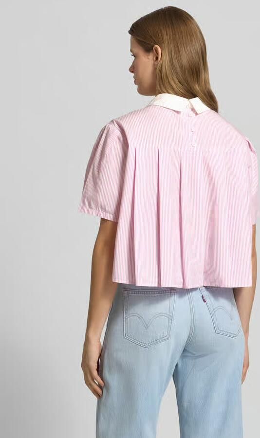 Marc O'Polo DENIM Boxy fit blouse van puur katoen