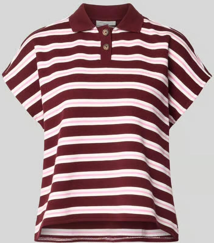 Marc O'Polo DENIM boxy fit poloshirt van puur katoen - Foto 2