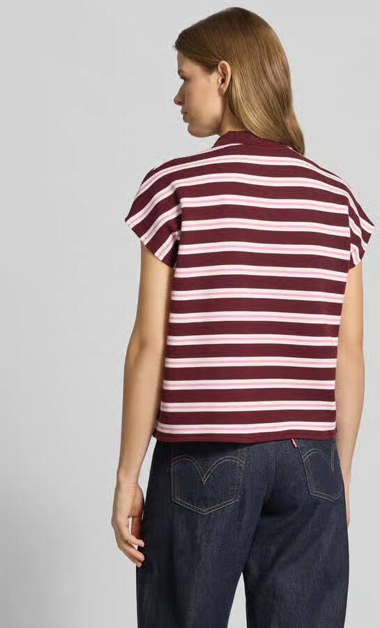 Marc O'Polo DENIM boxy fit poloshirt van puur katoen
