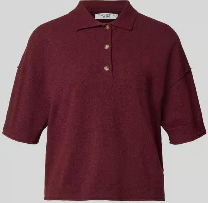 Marc O'Polo DENIM Boxy fit T-shirt van katoenmix - Foto 2