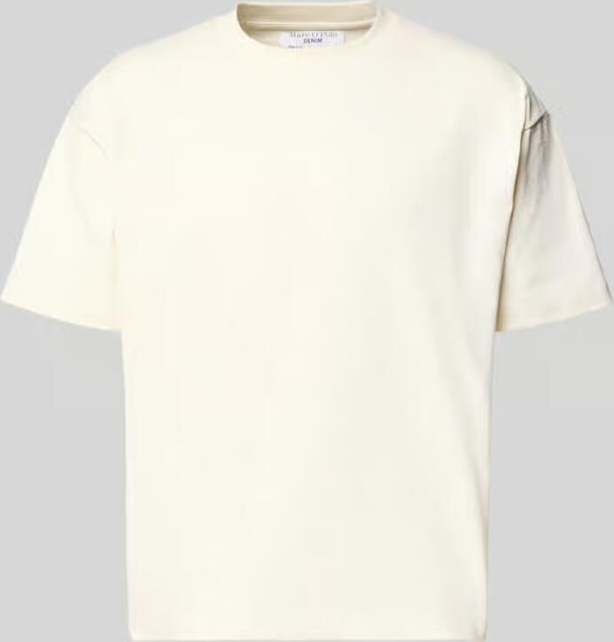 Marc O'Polo DENIM Boxy fit T-shirt van puur katoen - Foto 2