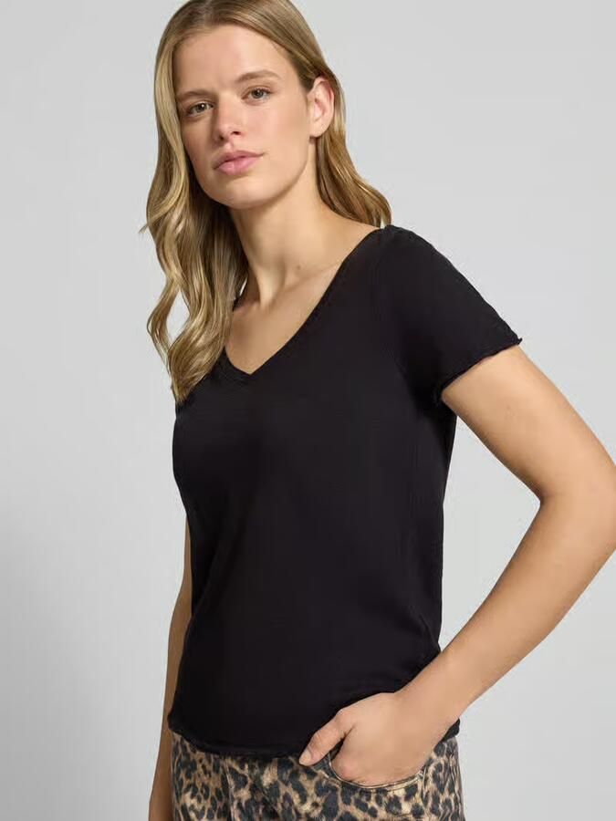 Marc O'Polo DENIM Boxy fit T-shirt van puur katoen - Foto 2