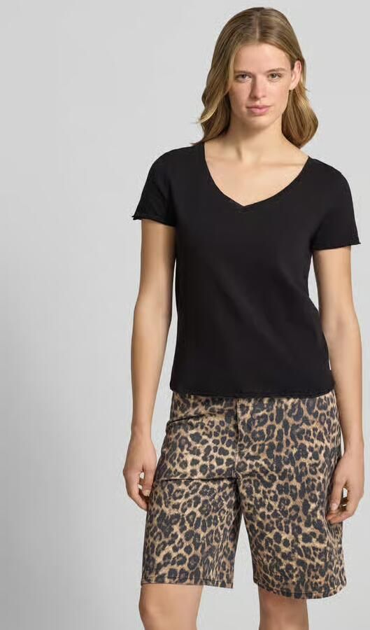 Marc O'Polo DENIM Boxy fit T-shirt van puur katoen - Foto 3
