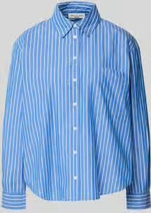 Marc O'Polo DENIM Comfort fit blouse met lange mouwen van puur katoen