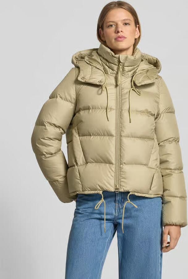 Marc O'Polo DENIM Donsjack met afneembare capuchon en boxy pasvorm - Foto 2