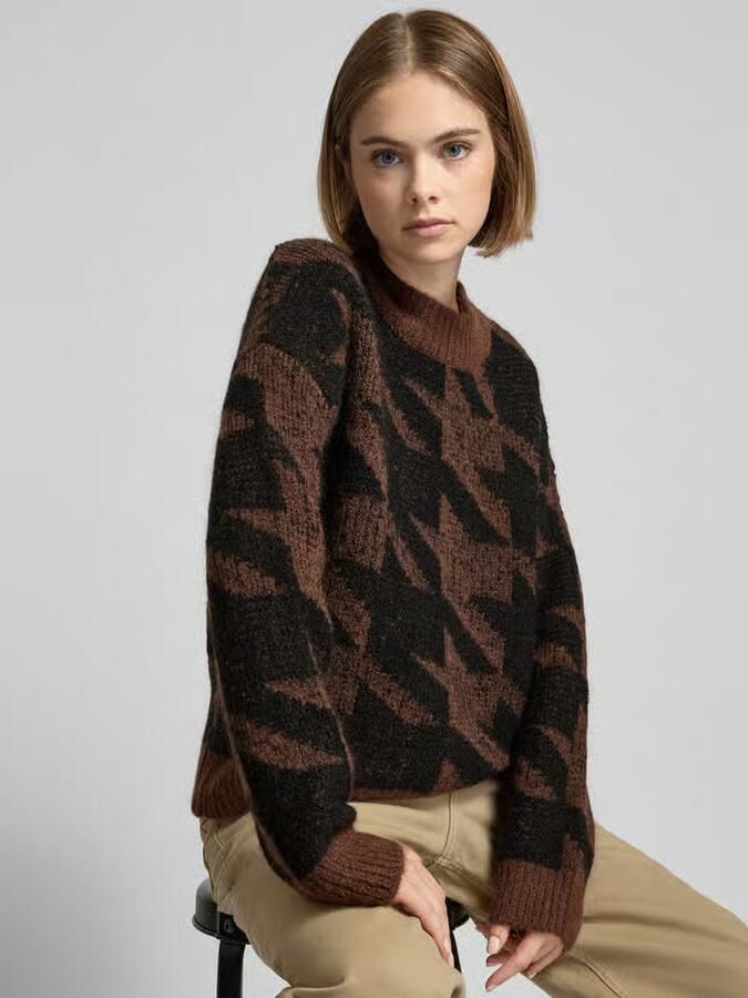 Marc O'Polo DENIM Gebreide pullover met ronde hals - Foto 2