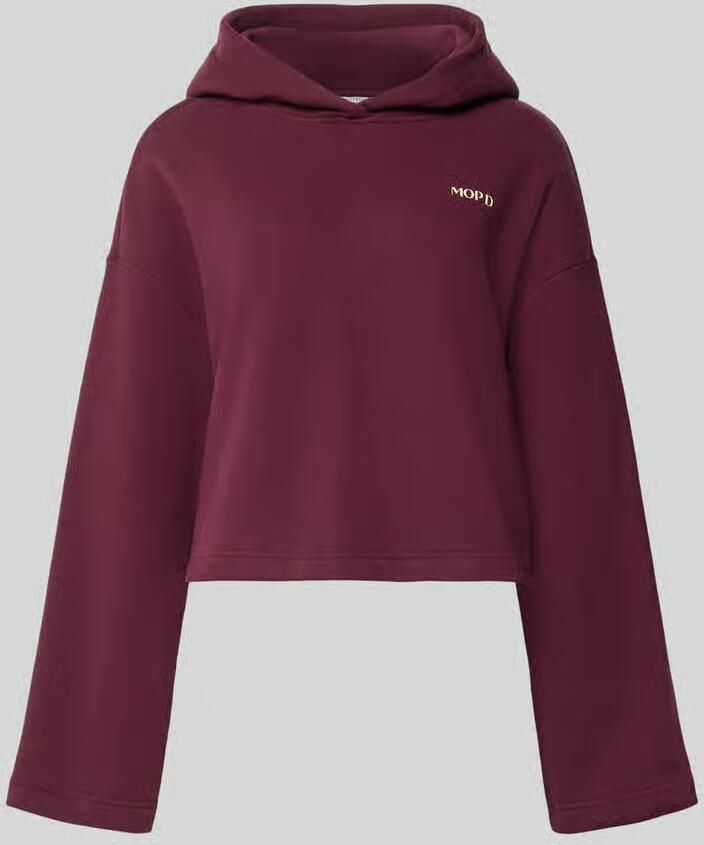 Marc O'Polo DENIM hoodie met boxy fit van puur katoen