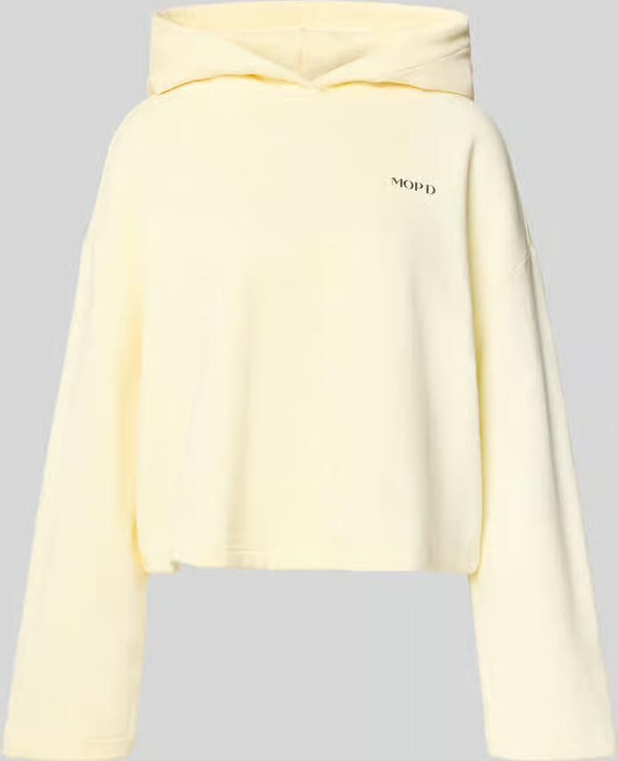 Marc O'Polo DENIM hoodie met boxy fit van puur katoen