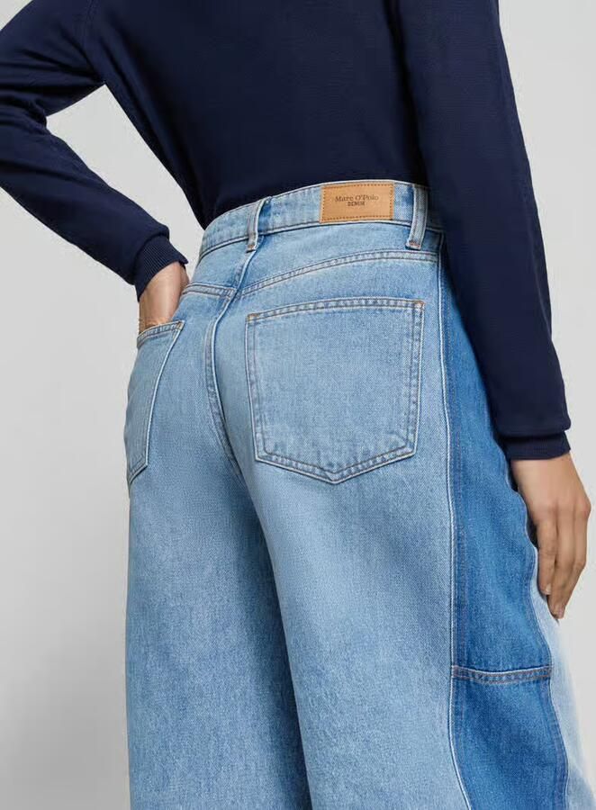 Marc O'Polo DENIM Kort barrel fit jeans van katoen-ananasmix
