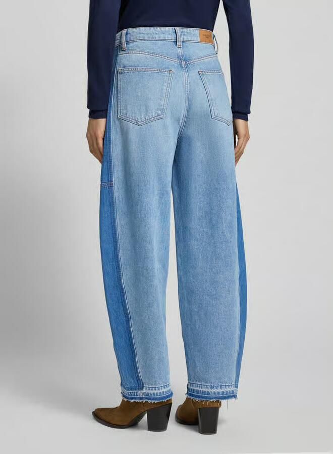Marc O'Polo DENIM Kort barrel fit jeans van katoen-ananasmix - Foto 2
