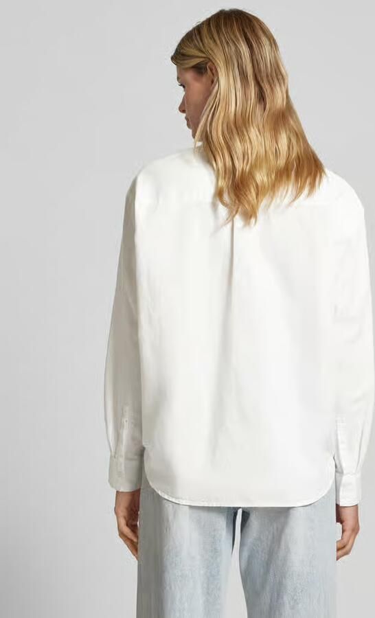 Marc O'Polo DENIM Linnen blouse met borstzak