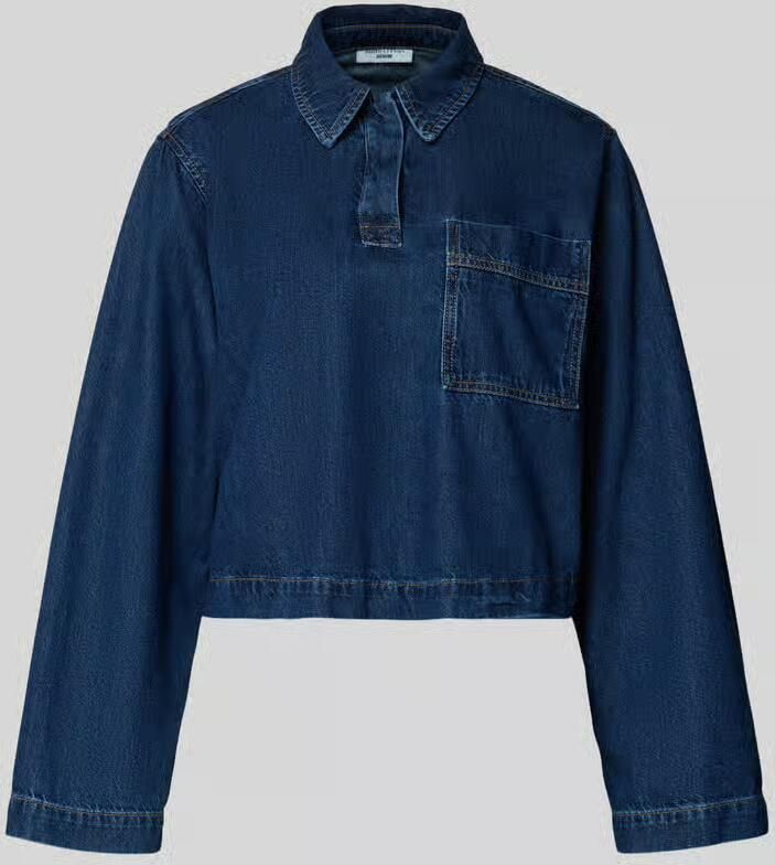 Marc O'Polo DENIM Loose fit jeansblouse van puur katoen