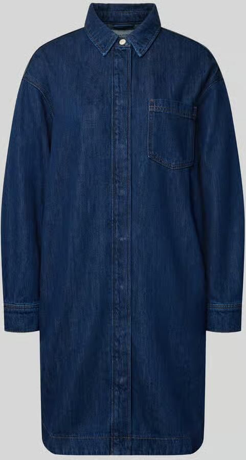 Marc O'Polo DENIM Losvallende denimjurk van katoen- en viscosemix