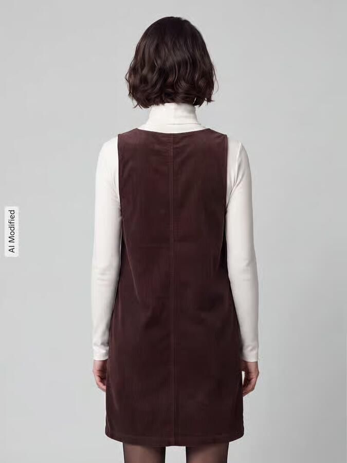 Marc O'Polo DENIM Mini-jurk van katoenmix - Foto 2