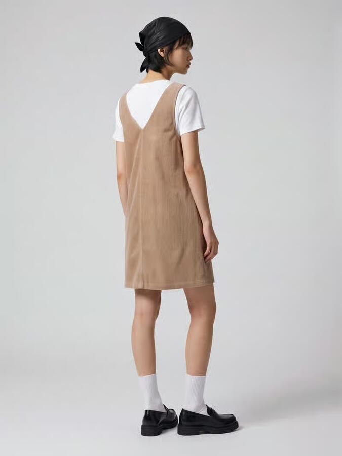 Marc O'Polo DENIM Mini-jurk van corduroy met opgestikte zakken - Foto 2
