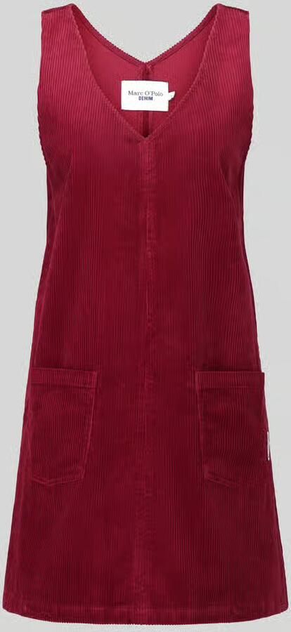 Marc O'Polo DENIM Mini-jurk van corduroy met opgestikte zakken
