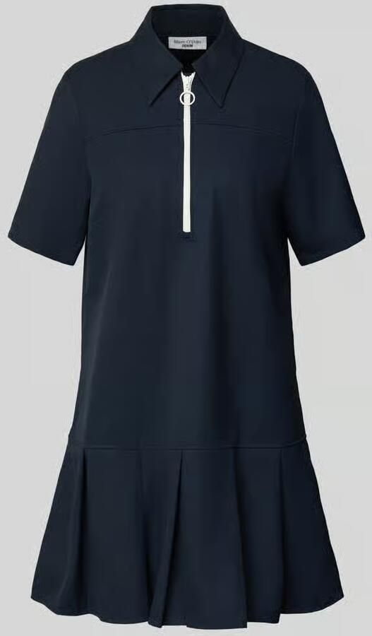 Marc O'Polo DENIM Nauwsluitende polo-jurk met viscose