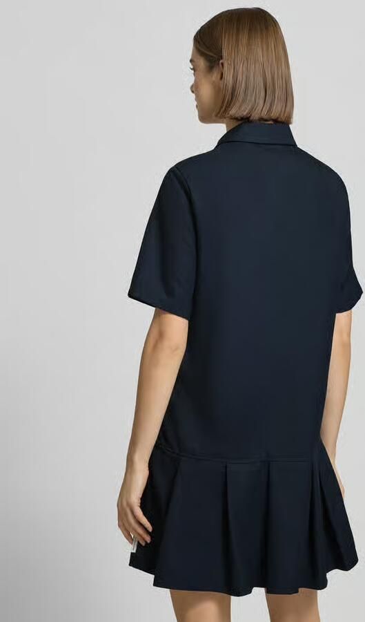 Marc O'Polo DENIM Nauwsluitende polojurk Met viscose - Foto 3