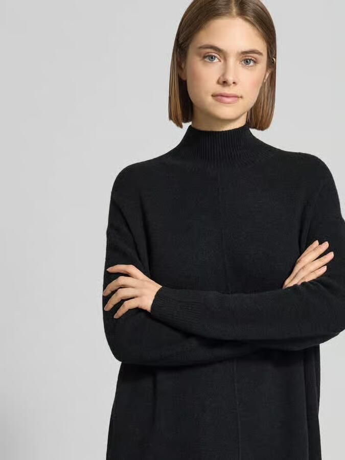 Marc O'Polo DENIM Oversized gebreide jurk van scheerwolmix - Foto 2
