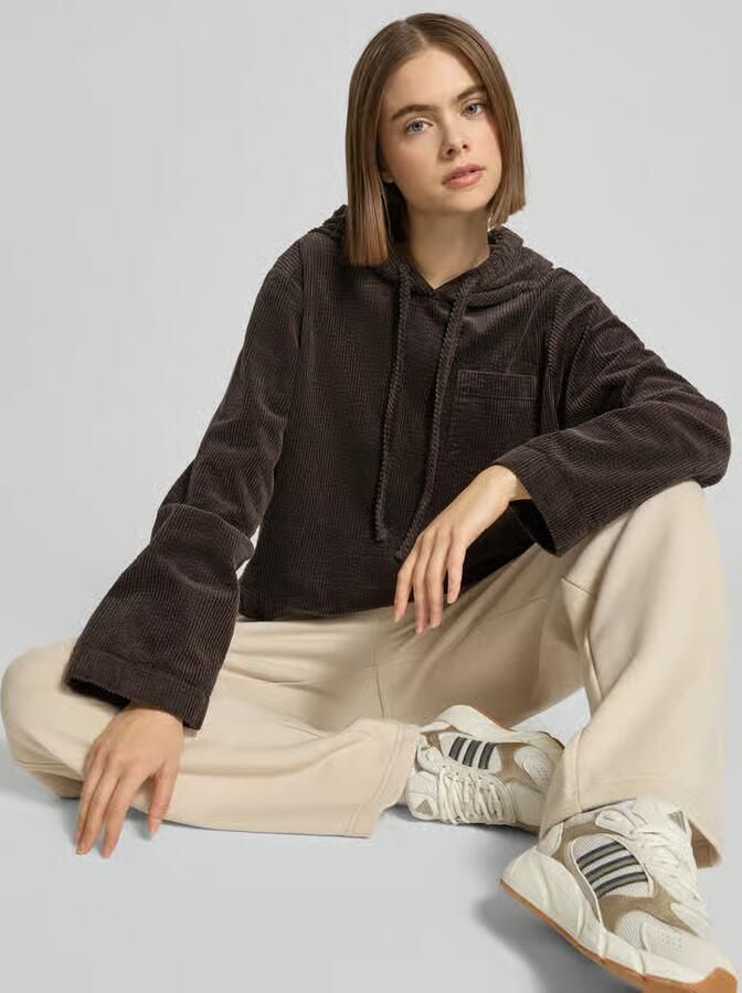Marc O'Polo DENIM Oversized hoodie van puur katoen - Foto 2