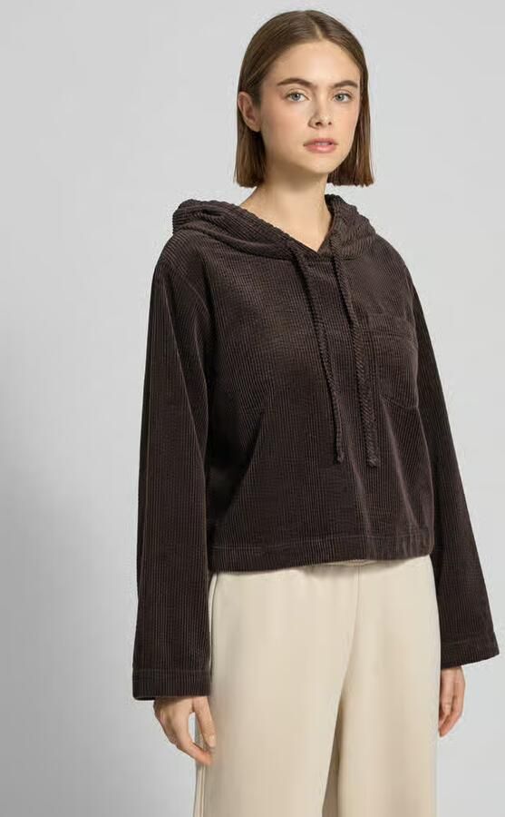 Marc O'Polo DENIM Oversized hoodie van puur katoen - Foto 3