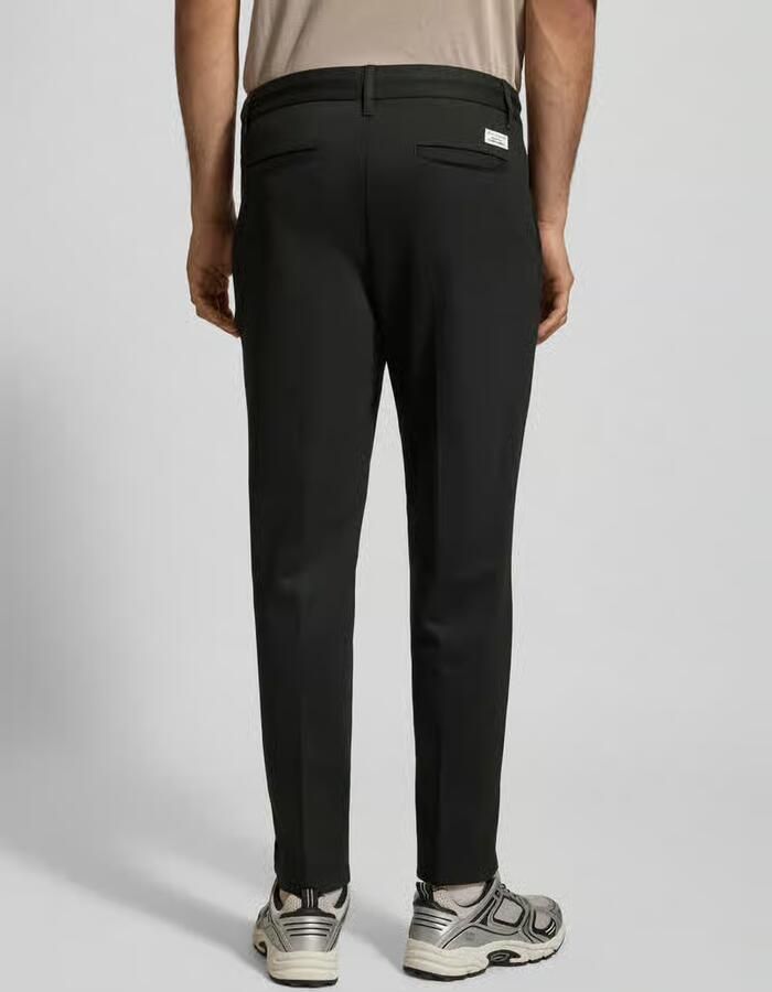 Marc O'Polo DENIM Regular fit bandplooibroek met viscose - Foto 2
