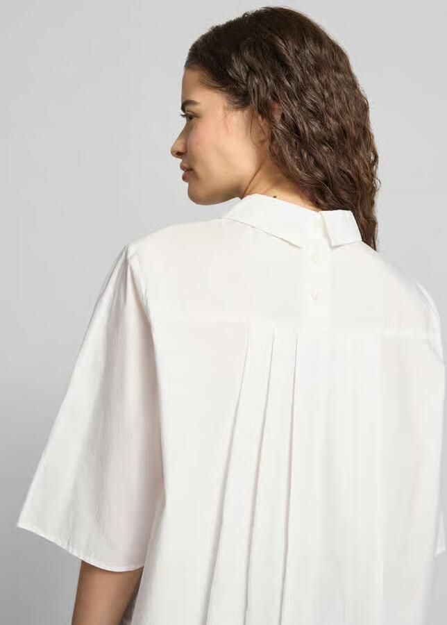 Marc O'Polo DENIM regular fit blouse met korte mouwen van puur katoen