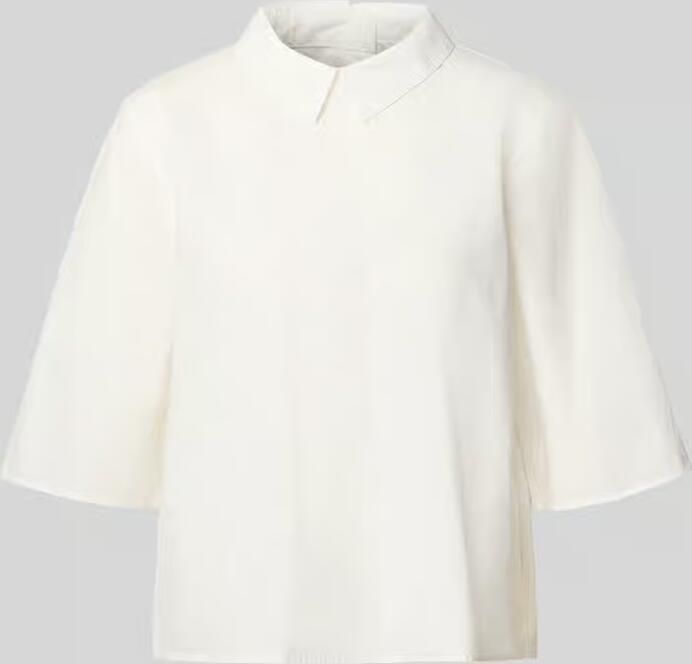 Marc O'Polo DENIM regular fit blouse met korte mouwen van puur katoen - Foto 2
