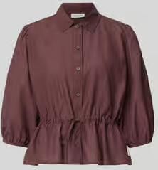 Marc O'Polo DENIM regular fit blouse met korte mouwen van puur katoen
