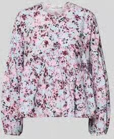 Marc O'Polo DENIM regular fit blouse met lange mouwen van mix van viscose en katoen