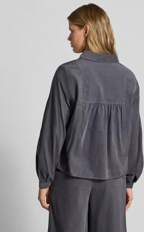 Marc O'Polo DENIM Regular fit blouse met lange mouwen van puur katoen - Foto 2