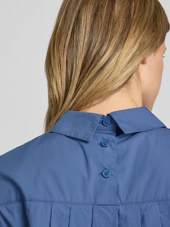Marc O'Polo DENIM regular fit blousetop met overhemdkraag