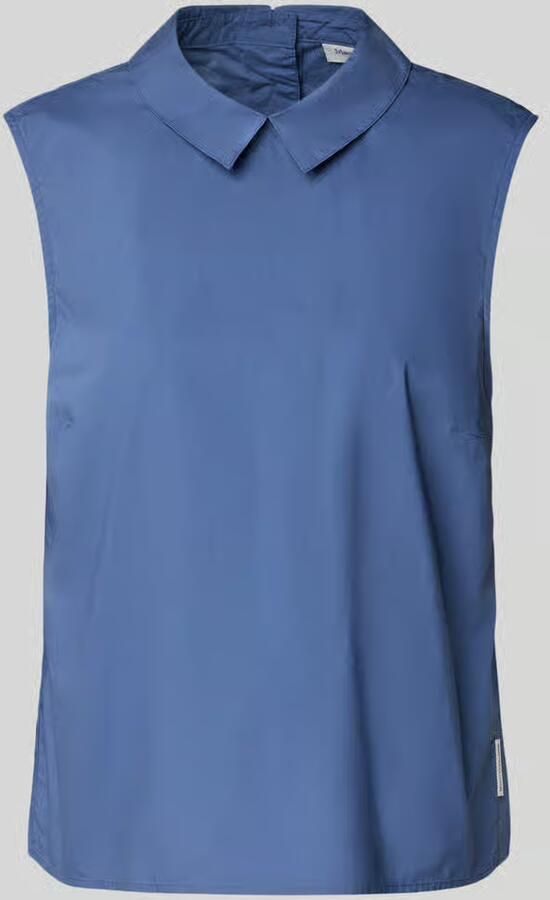 Marc O'Polo DENIM regular fit blousetop met overhemdkraag - Foto 2