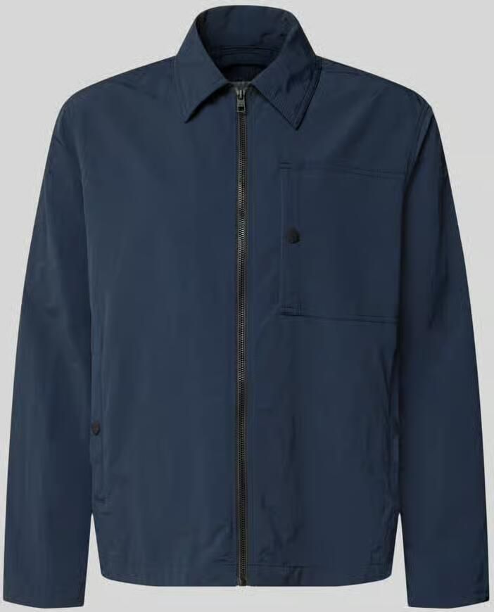 Marc O'Polo DENIM regular fit blouson met platte kraag - Foto 2